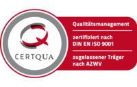 Siegel unserer Zertifierung über CertQua